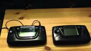Sega Game Gear LED Mod Comparison