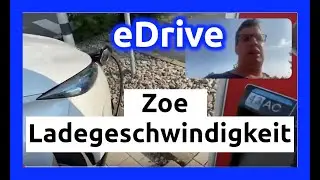 🔴 Zoe Ladegeschwindigkeit am 43 kW AC Lader- E-Auto Ladedauer Renault Zoe 🚘⚡ 