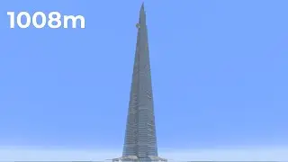 1008 Blocks High: The Minecraft Jeddah Tower Showcase!