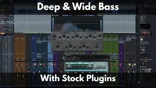 Deep & Wide Bass with Stock Plugins | Simple Tip for Huge Bass Sounds