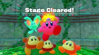Through the Tunnel and Rocky Rollin' Road Walkthrough | Kirby and the Forgotten Land | Part 2