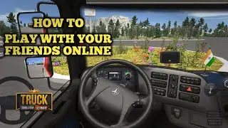 How To Play with your Friend Online | Multiplayer Mode | Truck simulator ultimate