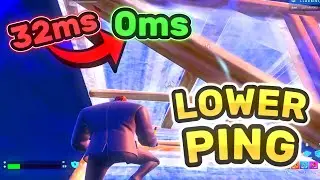 How to LOWER PING in Fortnite - GET 0 PING