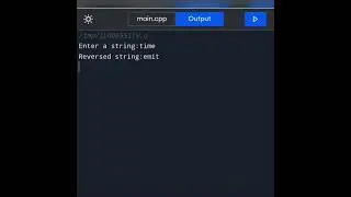 Day 9 of series|| How to write a c++ program to reverse a given string.