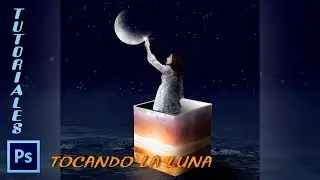 Tutorial Photoshop Tocando la luna
