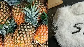 Sweet Chemistry ❤ Does adding salt to pineapple make it sweeter? #sweet #chemistry #facts