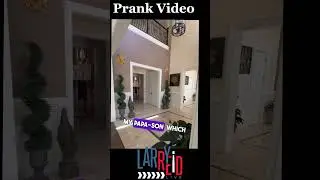#LarryReidLive scares Maco in scare prank video #LarryReid