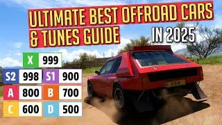 BEST OFFROAD CARS & TUNES in Forza Horizon 5 for EACH CLASS in 2025 (PS5, Xbox, PC)
