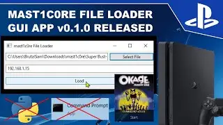 Mast1c0re File Loader GUI Tool Released (v0.1.0) | Load ISOs Without Python/cmd