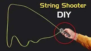 DIY String Shooter | How to make a String Shooter | DIY Zip string