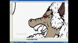 Drawing Almighty Oozaru #2 Ms Paint