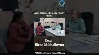 Vishwa Representatative Kiran Shrivastav At Altai state Medical University | MBBS in Georgia