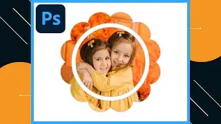 How to Fill  Shape with a Photo in Adobe Photoshop cc 2022 | 
