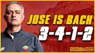 FM22 TACTIC | MOURINHO ROMA TACTIC | FREE DOWNLOAD FILES | FOOTBALL MANAGER 2022