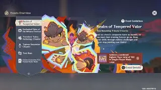 Realm of Tempered Valor event - Genshin Impact - Version 5.4.