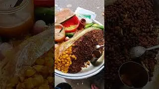 Unique Masala Mixed Healthy Chola in Bangladeshi Street #streetfood #fastfood #viral #reels