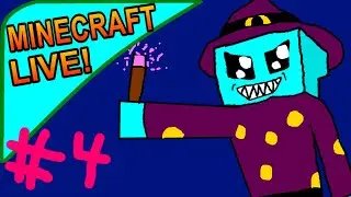 The Dark Harvest! Become Magician in MINECRAFT  LIVE STREAM #6