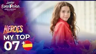 Junior Eurovision 2023 | My Top 7 (New: 🇪🇸)