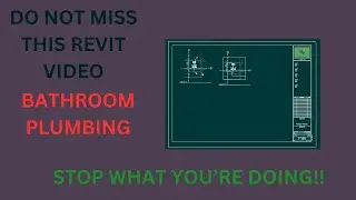 Revit Plumbing. When was the last time you needed your project was late. Was on time. Watch ReVIT