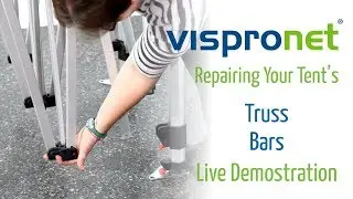 How to Repair Our Tent's Truss Bars - Vispronet
