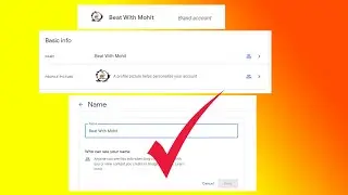 Change Youtube's Brand Account Name | My Techno INFO |MP Mohit Tiwari | Brand Account Name Change YT
