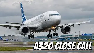 Airbus A320 Makes Nail-Biting Landing at Orly Airport - ITA Airways