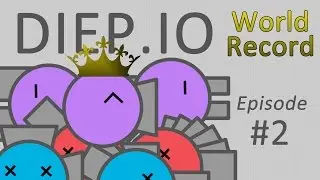 Diep.io World Record #2: Manager Strikes From The Shadows (4-TDM, 2.6M)!