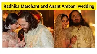 Radhika Marchant and Anant Ambani wedding👰💍🤵💒........ 🌺