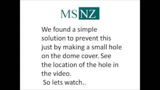 Tip To Remove Condensation From Security Dome IP Camera