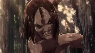 Attack on titan season 2 ep10  Ymir eat Christa