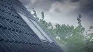 Мансардные окна ВЕЛЮКС и ураган!