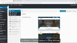 How to Change Blog Layout