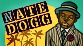 Nate Dogg / G-funk classics vol 1 & 2 LP's cover redesign (Bónyai) with G-funk instrumentals (2022)