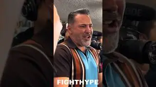 De La Hoya REACTS SEEING Devin Haney NEW KO POWER up close training for Ryan Garcia