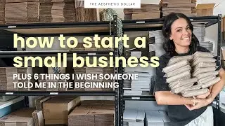 How to Start a Small Business in 2026 ✨📦🖤 Honest Advice & Things I Learned Through Experience