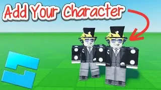 How to Add Your Character in Roblox Studio! (2025)