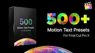 Top Apple Motion Projects: Text Presets Library for Final Cut Pro X