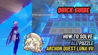 All Puzzle Archon Quest  - Quick Guide | Genshin Impact Nod Krai 