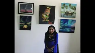 Vlog on my first Art Exhibition