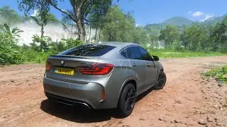 BMW X6 M - Forza Horizon 5 | Offroading | Thrustmaster TMX Gameplay