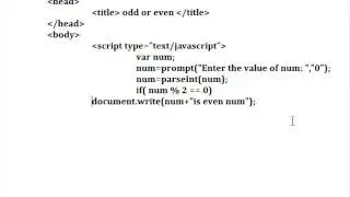 JavaScript Tutorials -4 (check odd or even number ) in Nepali