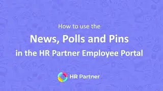 News, Polls and Pins in the HR Partner Employee Portal