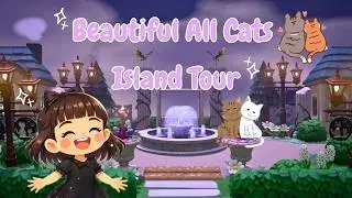 Beautiful All Cats Island Tour | ACNH Dream Address Tour