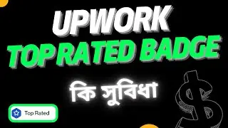 Upwork Top Rated Badge কিভাবে পাবেন - এর সুবিধা কি  | আমি কিভাবে Upwork Top Rated Badge পেলাম