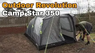 Outdoor Revolution Camp Star 350 Pitching Guide
