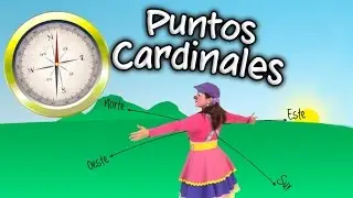 Los Puntos Cardinales y la Brújula, para niños