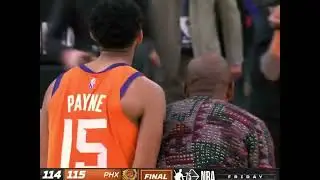 Cam Johnson CALLS GAME at home vs the Knicks!!!!