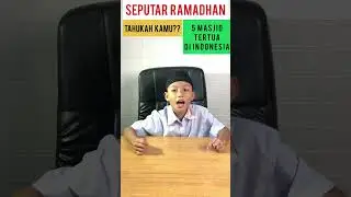 5 Masjid Tertua Di Indonesia #shorts #5masjidtertua