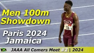DeAndre Daley | Rasheed Foster | Jazeel Murphy | Adrian Kerr | Men 100m | JAAA All Comers Meet #2