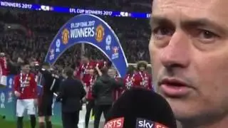 Mourinho post-EFL Final interview (Man United - Southampton 3-2)